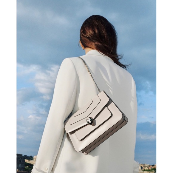 BVLGARI Handbags - BULGARI SERPENTI FOREVER SHOULDER BAG
